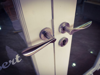 the door handle