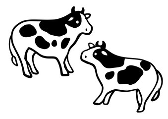 牛イラスト