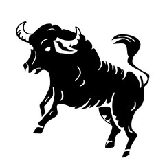 丑年賀イラスト