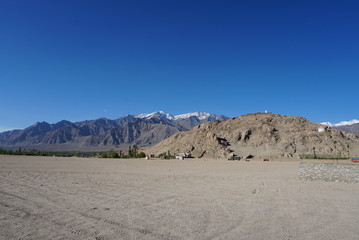 Leh mountains landscape