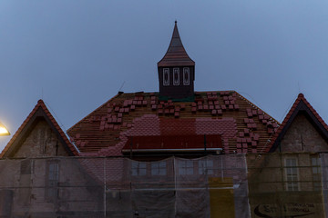 Obraz premium church of the holy cross of Ustka