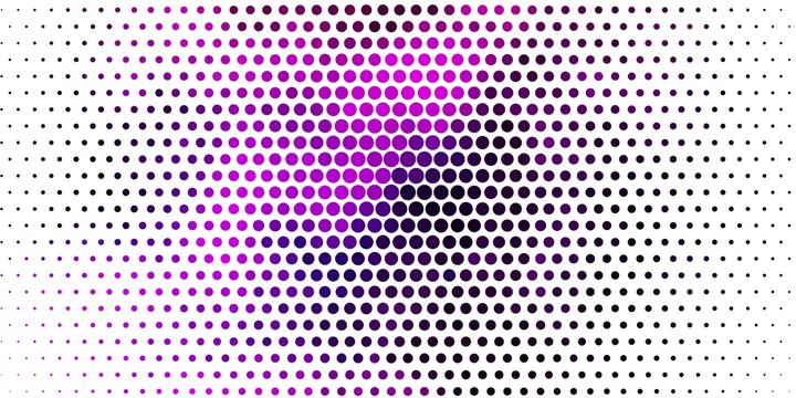 Light Pink vector pattern with spheres. Abstract decorative design in gradient style with bubbles. Pattern for business ads.