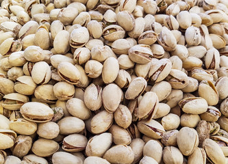 pistachio nuts background