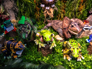 Assorted stuff toys