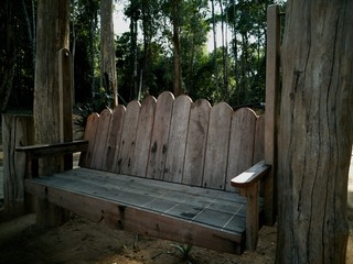 old wooden fence