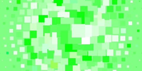 Light Green vector template in rectangles. Modern design with rectangles in abstract style. Modern template for your landing page.