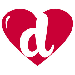 Valentines, typography, background with hearts.Vector illustration