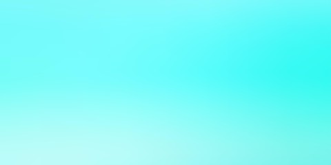 Light Blue, Green vector abstract layout. Shining colorful illustration in blur style. Best design for your business.