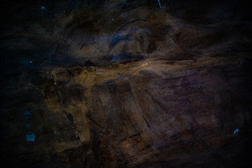 dark grunge abstract surface with purple scratch