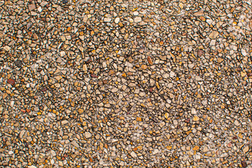 poppy seed background textured of brown sand wash gravel pool flooring