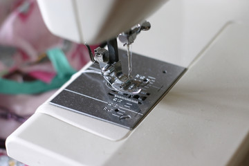 a working unit of the sewing machine