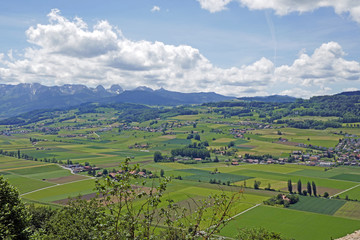 Paffenloch am Belpberg, Gürbetal, Schweiz