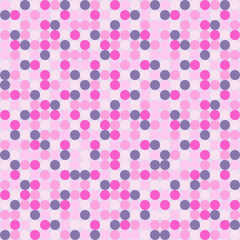 Pink and gray circles. Geometric background. You can also use it as a normal background, or as a seamless background.