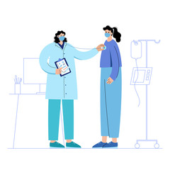 Clinic and doctor concept