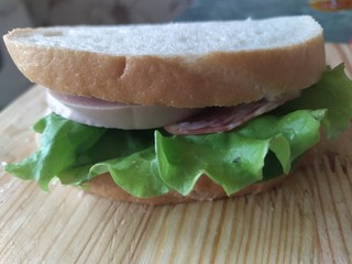 sandwich with cheese
