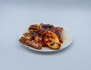 PORK RIB and CHICKEN BREAST