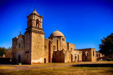 Fototapeta na wymiar Mission San Jose in San Antonio Missions National Historic Park, Texas