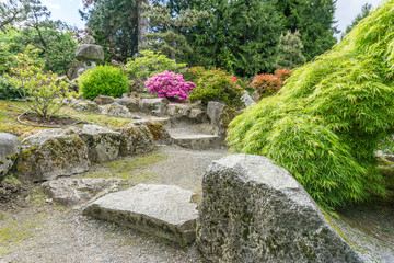 Garden Path With Rocks