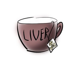 Toxic herbal tea and liver