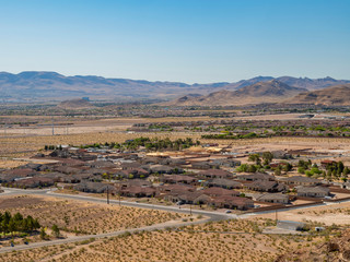 High angle view of some residence building of Enterprise area