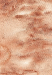 Abstract watercolor orange background for decoration and design.