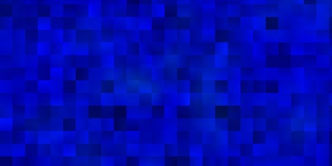 Dark BLUE vector template with rectangles.