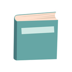 Book icon. Flat vector style. Book modern vector illustration