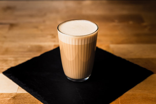 Raf coffee with cream froth
