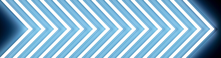 Technology future blue arrows abstract background, moving forward concept