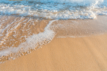 Ocean natural beach outdoors background.