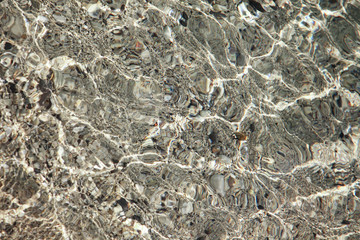 Beautiful Background. Sea clear brilliant water. Close-up.