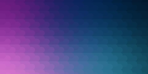 Light Blue, Red vector backdrop with lines. Geometric abstract illustration with blurred lines. Template for your UI design.