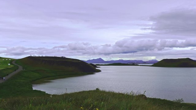 M&yacute;vatn, Iceland, Tiemalspe Summer