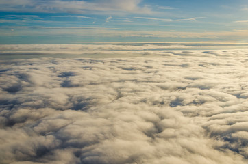  Flying above the clouds