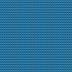 Mosaic seamless cat pattern in blue and purple