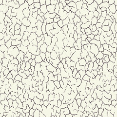 Cracked Earth Seamless Pattern. Texture Background.