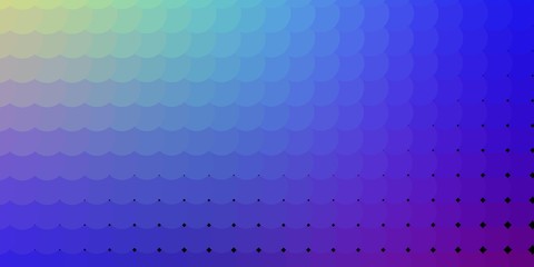 Light Multicolor vector layout with circles. Colorful illustration with gradient dots in nature style. New template for your brand book.