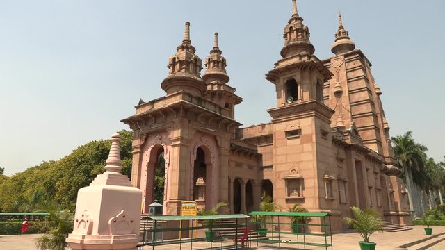 Sarnath Temple in Varanasi of India, 4k footage video.