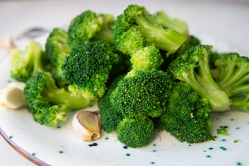 broccoli and garlic