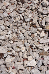 full frame view of rocks on the ground