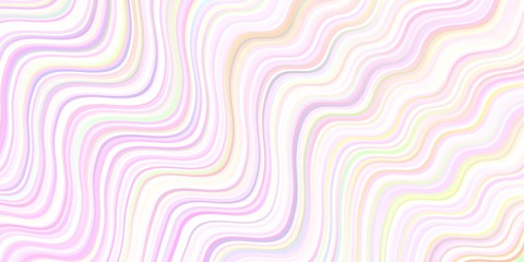 Light Multicolor vector backdrop with wry lines.