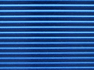 blue lines on the wall, linear metal texture