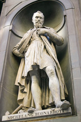Michelangelo statue in Firenze, Italy