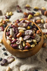 Raw Dried Organic Bean Assortment