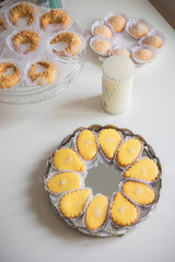 sweet cakes on a plate