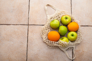 fresh fruit in a basket