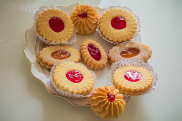 cupcakes on a plate