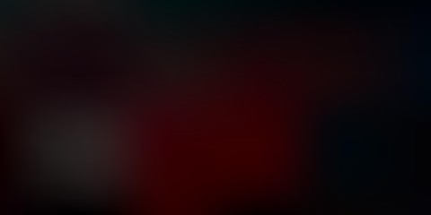Dark Blue, Red vector gradient blur backdrop.