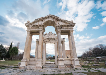 Aphrodisias Ancient City UNESCO World Heritage Site. The common name of many ancient cities dedicated to the goddess Aphrodite. The most famous of cities called Aphrodisias. Karacasu - Aydın, TURKEY