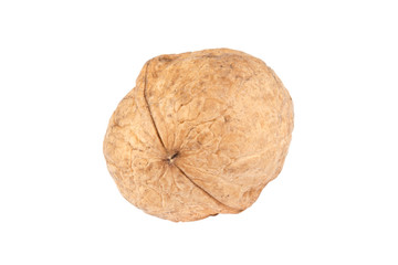 Fototapeta premium Walnuts isolated on a white background
